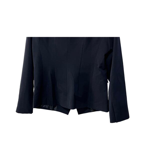 KAREN KANE BLAZER WOMENS SIZE MEDIUM LINED FITTED CLASSIC BUTTONS NAVY NEW - Picture 10 of 14